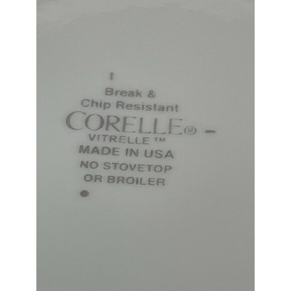 4 Corelle City Block Double Black Stripes on Rim Salad Soup Cereal Bowls 6.25" - Picture 6 of 7